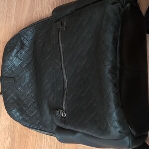 Tumi medium size leather backpack